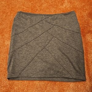 Women's Medium Basic House Charcoal Pencil Skirt